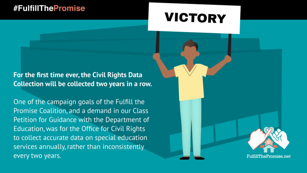 Fulfill The Promise For the first time ever, the Civil Rights Data